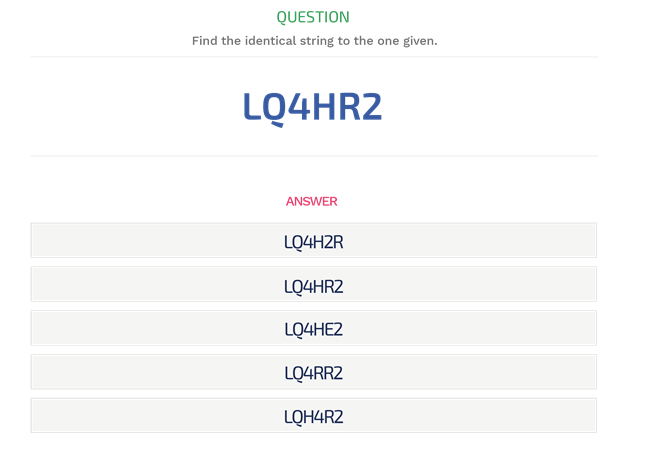 Error-Checking-Test-Example-Question